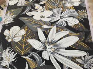 Anpassbare Luxus-Glasmosaik-Wandkunst Moderne Design Handgeschnittene Kunst Hotel-Badezimmer-Dekor Parkett-Feature 4mm Umweltfreundlich - Product Image 4