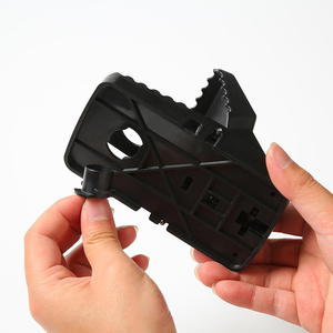 Trampas Reutilizables para Control de Plagas, Trampa para Ratones de Plástico Negra, Trampa Humana para Ratones para Hogar Inteligente - Product Image 3