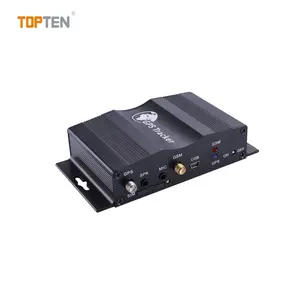 Realtime GPS Vehicle Tracker for Fleet Management with RFID+Camera Speed Limiter GPS Tracking System TK510