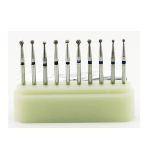 หัวขัดเพชรสำหรับทันตกรรมทรงลูกบอลเสี้ยนความเร็วสูงทรงกลมยาว FG - Product Image 6