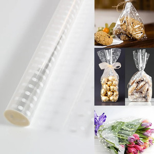 Rollo de Celofán Transparente para Envolver Regalos, Bolsas Transparentes para Cestas, Rollos de Celofán para Cestas de Flores, Suministros de Embalaje, Manualidades - Product Image 2