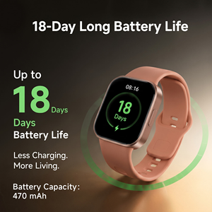 Montre connectée Redmi Watch 6 Active, écran AMOLED 1,85 pouces, étanche 5 ATM, 140 modes sportifs, moniteur de santé, réveil, calendrier magnétique - Product Image 3
