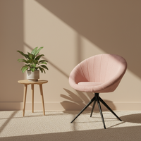 Chaise de salon moderne et minimaliste, design créatif en forme de goutte d'eau, fer léger de luxe, mobilier pour la maison, le bureau, l'hôtel, l'appartement