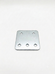 Plaque plate 45x45 robuste pour montage carré, support d'équipement de charpente industrielle, connexion structurelle - Product Image 1