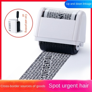 Sceau de confidentialité en plastique à rouleau pour le masquage de codes et l'effacement d'informations textuelles sur les listes de livraison express - Product Image 2