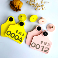 Étiquette NFC personnalisée pour le bétail étiquette d'oreille pour animal de ferme cochon chèvre chat bétail étiquettes d'oreille RFID