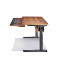 Table de travail E-Sports réglable et pliable, système modulaire, robuste, écologique et durable pour le bureau et la maison
