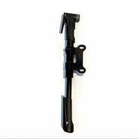 Jinta 140PSI Portable Mini Bicycle Manual Air Pump with Reversible Valve Head for Presta and Schrader Valves