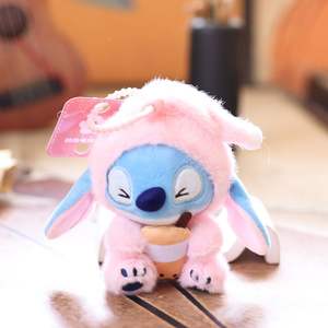 13CM/5-inch super schattig gestikt pluche sleutelhanger pluche speelgoed dier speelgoed hanger decoratie anime handgemaakte productie - Product Image 3