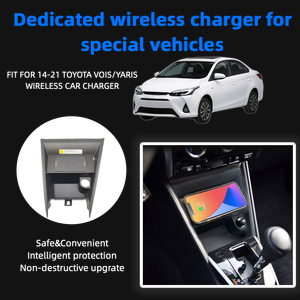 <span class=keywords><strong>Chargeur</strong></span> sans fil intelligent pour voiture, support de téléphone portable adapté à Toyota Vios Yaris 2013-<span class=keywords><strong>2021</strong></span>, <span class=keywords><strong>chargeur</strong></span> sans fil - Product Image 2
