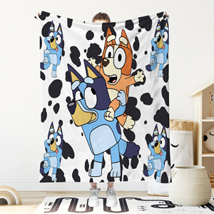 Sin Mínimo de Compra Novedoso Diseño con Patrón de Dibujos Animados para Mantas Esenciales del Hogar Estilo Lindo y Moderno Manta de Franela de Alta Calidad - Product Image 5