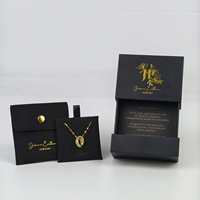Cartes de présentation d'oreilles personnalisées avec logo et taille sur mesure, écologiques, pour emballage de bijouterie avec bords colorés