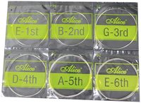 Alice Essential Accessories for Electric Guitars Professional Plated Steel Guitar String Set Bright Tone High Rust Resistance