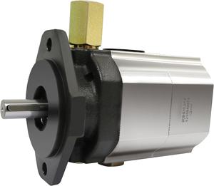 Bomba hidráulica para rajadora de leña, 22 GPM, bomba de engranajes de 2 etapas HI/LO con 3000 PSI, 3600 RPM, de aluminio para rajadoras de leña - Product Image 1