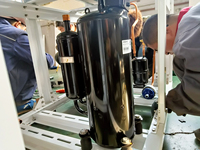 Refroidisseur d'eau industriel refroidi par air sur mesure, refroidisseur industriel haute efficacité pour la réfrigération des aliments, des produits chimiques et de la culture de champignons