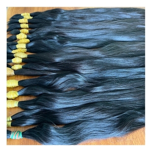 Ventes en gros, prix d'usine OEM, mèches de cheveux vierges vietnamiens, 100% cheveux humains, cuticules alignées, naturellement lisses, ondulés, bouclés - Product Image 1