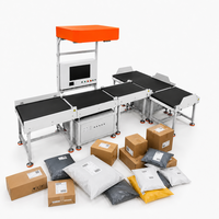 Système de tri de courrier à convoyeur à bande de type Z avec 6 à 38 sorties personnalisables pour la manutention de colis dans les centres de distribution logistique