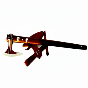 Handmade Custom Hatchet Damascus Steel <b>Axe</b> Head and Rosewood Handle High Carbon Grade DIY <b>Camping</b> <b>Axe</b> - Product Image 1