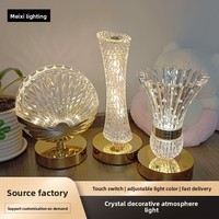 Lampe de table géométrique en acrylique YIDA, best-seller, pour chambre et salon, veilleuse tactile, cadeau décoratif d'ambiance intérieur