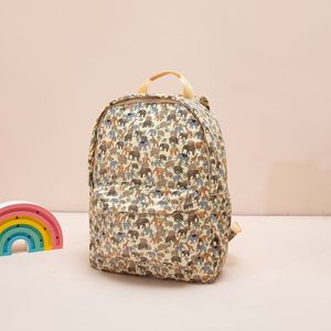Bolsas de viaje personalizadas para niños Mochila de estudiante de escuela de flores para niñas Bolsa de libros de jardín de infantes Nuevo estilo - Product Image 4