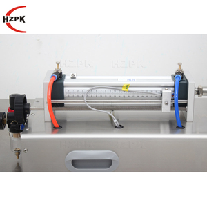 Máquina de Llenado HZPK, Pequeña, Semiespecializada, Automática, para Llenar Botellas de Agua, Jugo, Crema, Perfume, Miel, Aceite, Líquido, Pasta - Product Image 4