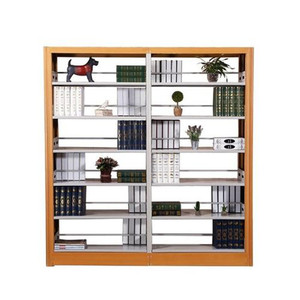 Estantería Metálica con Transferencia Térmica de Madera para Dormitorio, Escuela, Biblioteca, Oficina, Sala de Estar, Hospital, Gimnasio, Áreas de Lectura - Product Image 4