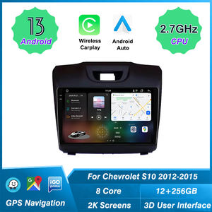 <span class=keywords><strong>Autoradio</strong></span> Android pour Chevrolet S10 2012-2015, Navigation <span class=keywords><strong>GPS</strong></span>, Carplay, 4G WIFI, Écran 2K, Unité principale - Product Image 2