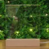 Veilleuse Projecteur d'Étoiles en Gros Support de Panneau Acrylique 3D avec Base en Bois