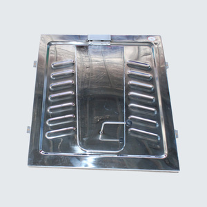Inodoro de Acero Inoxidable Changwang con Tapa Abatible, Diseño Integrado para Uso Público Rural - Product Image 3