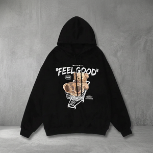 Sudadera con Capucha Personalizada para Hombre, 100% Algodón, Felpa, Corte Regular, Ropa de Invierno, Logotipo Estampado, Bordado, Secado Rápido, Alta Calidad - Product Image 3