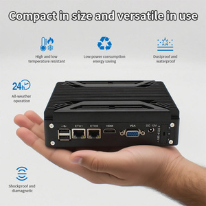 Mini computadora de escritorio industrial J6412 8GB Win10 4GB Potente con unidad de procesamiento central Juego Win10 - Product Image 3
