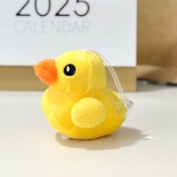 Peluches douces et moelleuses, adorable canard jaune en peluche, porte-clés, jouets, poupées de canard, pendentifs, porte-clés, cadeaux