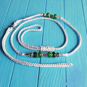 Bling Bead <span class=keywords><strong>Show</strong></span> Leash Thin Small <span class=keywords><strong>Dog</strong></span>-<span class=keywords><strong>show</strong></span>-leashes Profesional <span class=keywords><strong>Dog</strong></span> Training slip Plomo slip Lead Handsfree Rope - Product Image 6