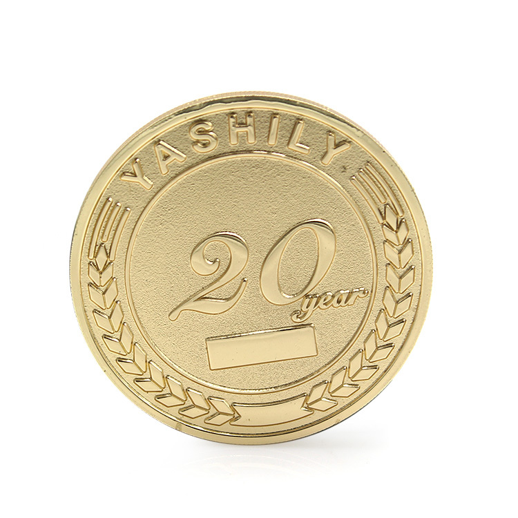 Pièces de monnaie vierges rayées en laiton et cuivre, lot de pièces, pour gravure Laser 3D, pièce d'or
