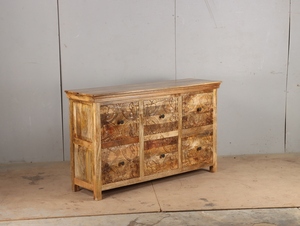 Modern Wooden Buffet <b>Storage</b> Cabinet <b>Sideboard</b> with Premium Finish for Dining Room Kitchen Living Room Hotel Apartment Furniture - Product Image 3