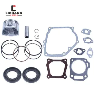 Kit de reconstrucción de sello de aceite de junta de anillos de pistón, 68mm, para Honda GX160, GX200, 168F, 5,5/6.5HP, motor recortador de generador de gasolina de 2-3.5kw