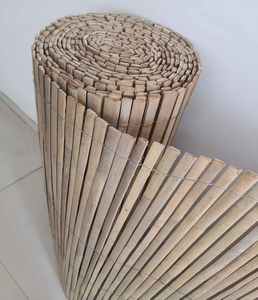 Clôture de jardin en <span class=keywords><strong>bambou</strong></span> naturel 6Ft H X 16Ft W Eco-Friendly Easy-Assembly Split Slat Screen pour balcons et intimité - Product Image 5