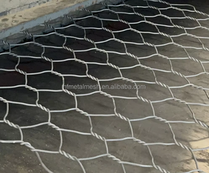 Gabion <b>Mesh</b> Hexagonal Plain Weave Woven <b>Wire</b> <b>Mesh</b> with Cutting & Bending Services for Riverbank Protection - Product Image 4