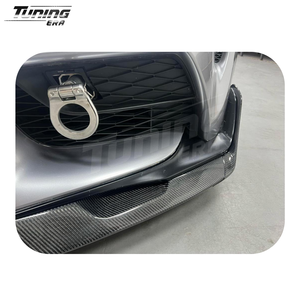 セグメント化<span class=keywords><strong>3</strong></span>ピースA-Gスタイル炭素繊維フロントリップ外装アップグレードボディキットトヨタスープラA90 A91 MK5 2019-IN - Product Image 6