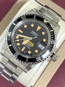 นาฬิกา Seiko รุ่น NH35 ของญี่ปุ่น ตัวเรือนสแตนเลสสตีล ระบบจักรกล ขนาด 39.5 มม. กระจกแซฟไฟร์แบบไม่สะท้อนแสง หน้าปัดเรืองแสง รุ่น Unisex - Product Image 5