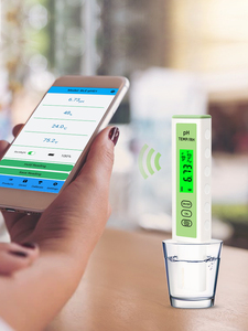 डिजिटल तापमान आरएच पीएच मीटर ब्लूटूथ ऑनलाइन निगरानी पानी गुणवत्ता अम्लता परीक्षक स्मार्ट उपकरण पीने के लिए पानी एक्वैरियम - Product Image 3