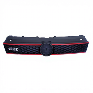 <span class=keywords><strong>Calandre</strong></span> de sport en forme de nid d'abeille, GRILLE 2010 GTI rouge - Product Image 1
