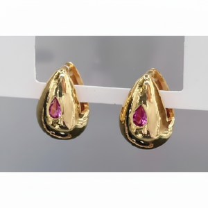 Polsini auricolari in ottone di alta qualità alla moda Wave Design alla moda festa di nozze per le donne con zircone a forma di farfalla Chic - Product Image 1