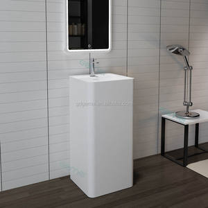 Lavabo portable en pierre de lavage, accessoires hygiéniques, surface unie, évier/portable - Product Image 2