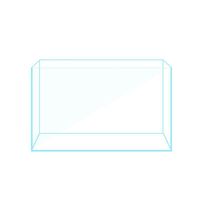 USMILEPET Aquarium en verre pour poissons et tortues, réservoir de jardinage paysager, aquarium domestique pour poissons et tortues