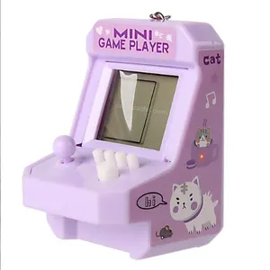Máy Chơi Game Arcade Có Móc Khóa Cầm Tay Máy Chơi Game Video Mini Đồ Chơi Xếp Hình Cho Trẻ Em Máy Chơi Game Tetri