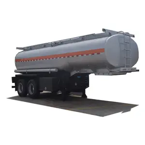 Stainless steel 30000L 30m3 palm oil transport tank 2-axle 3-axle oil tank semi-trailer