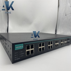 Conmutadores Ethernet gestionados Gigabit completos de Capa 2 de 24 puertos MOXA - Product Image 2