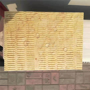 Rongke Rock <b>Wool</b> Board 100kg Density Flame Retardant Insulation For Curtain Walls Rectangle Shape - Product Image 2