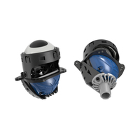 Proyector de Faros LED a Precio de Fábrica, Piezas y Accesorios para Automóviles, Lente de Proyector LED, Faro de Proyector LED con Ventilador Doble Térmico